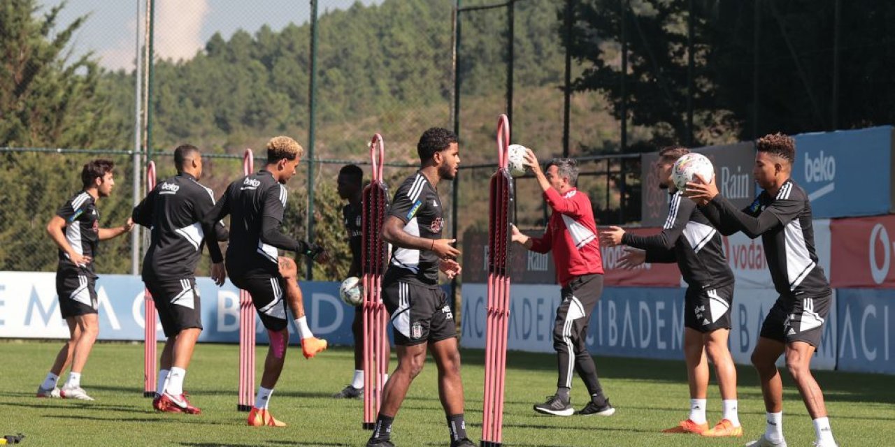 Beşiktaş'ta Fenerbahçe mesaisi devam etti