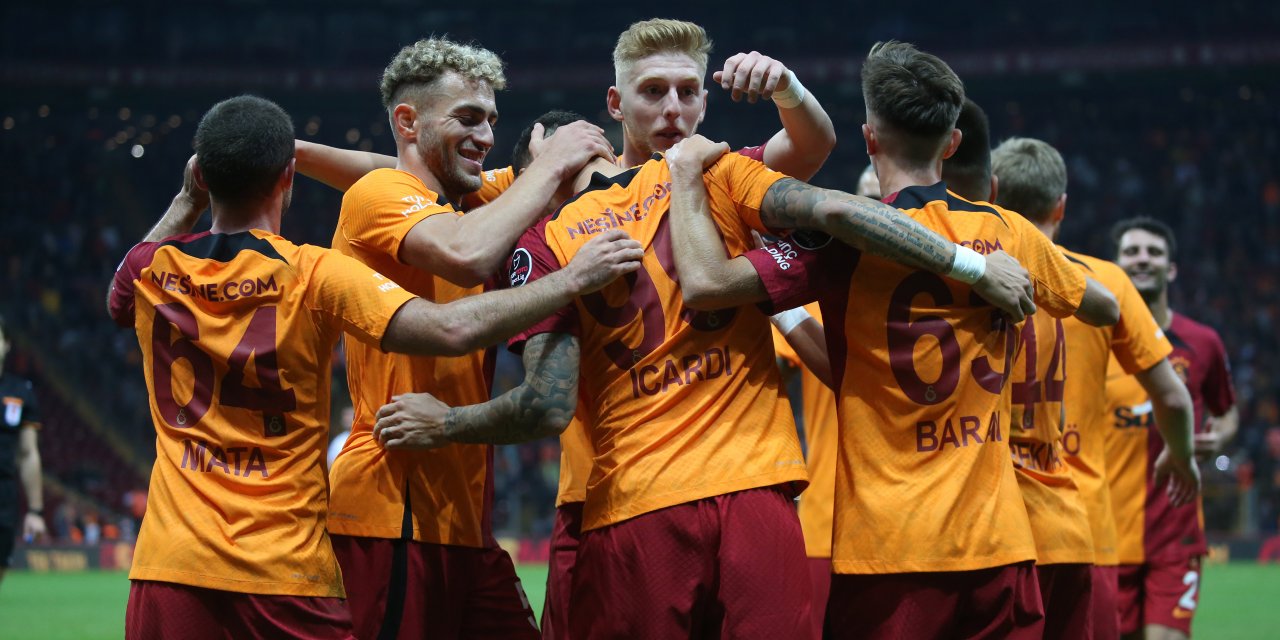 Galatasaray evinde kazandı! 3 gol sesi