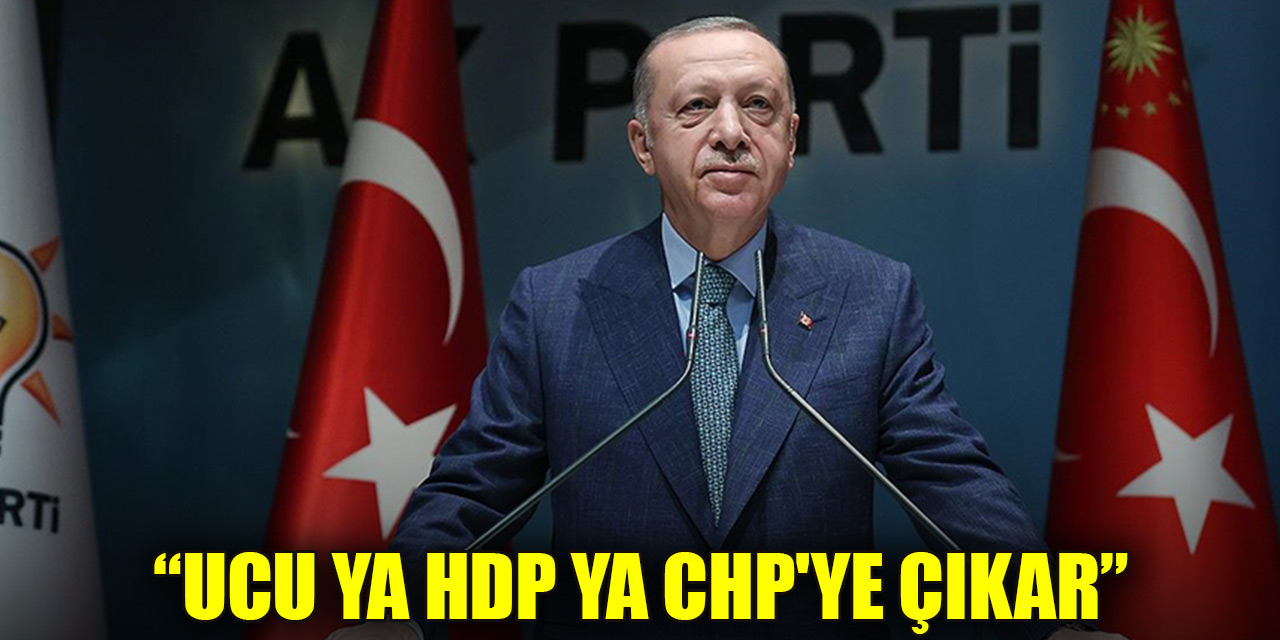 Cumhurbaşkanı Erdoğan: Bu teröristlerin hangisinin izini takip ederseniz edin ucu ya HDP ya CHP'ye çıkar