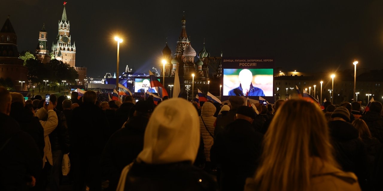 Rusya'da ilhak kutlamaları... Putin: "Rusya daha güçlü hale geldi"