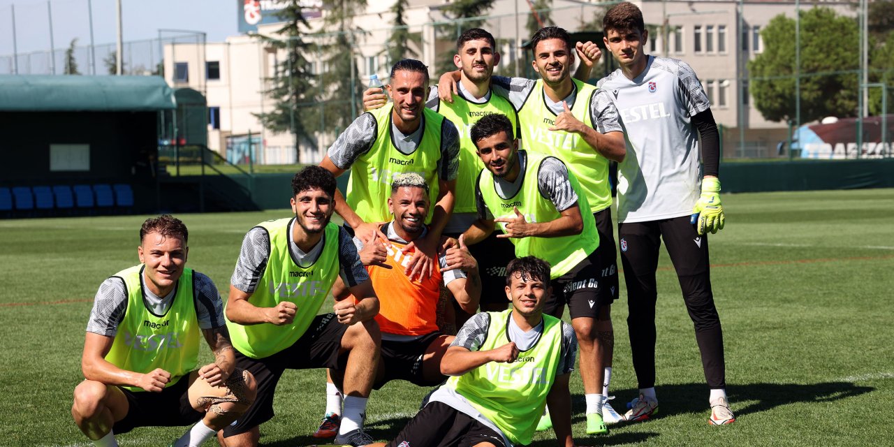 Trabzonspor, Monaco maçı hazırlıklarına başladı