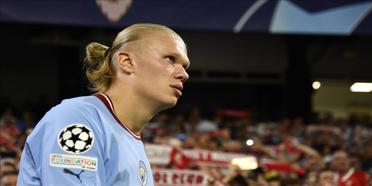 Erling Haaland Premier Lig'de ilki başardı