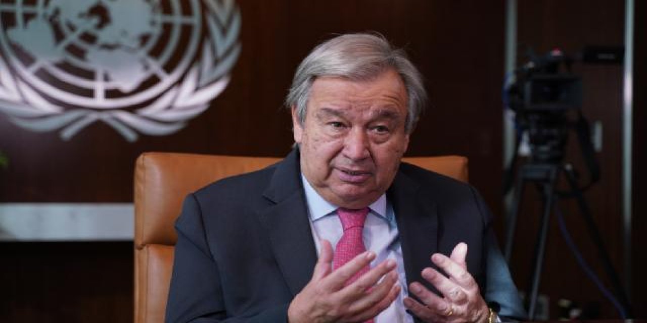 Guterres: Dünya iklim krizi nedeniyle “ölüm kalım mücadelesi” veriyor