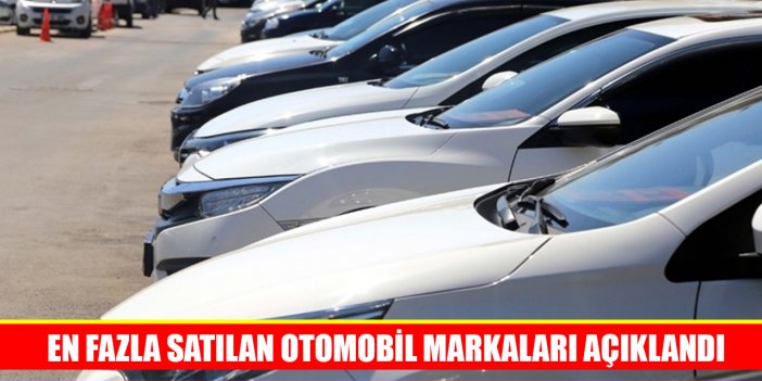Eylülde en fazla satılan otomobil markaları açıklandı