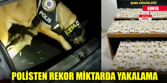 Konya'da zulalanmış 200 bin adet uyuşturucu hap ele geçirildi