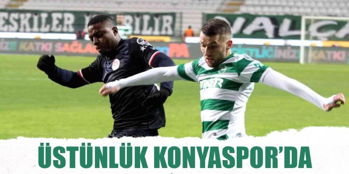 Konyaspor, 7-4 üstün!