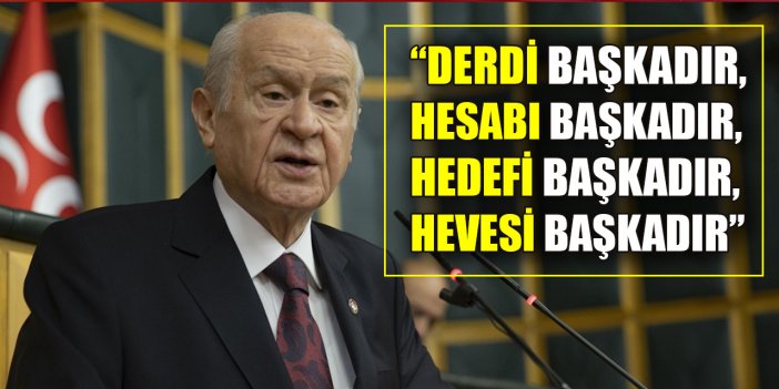 Bahçeli: Kılıçdaroğlu'nun bu süreçte ABD'ye gitmesi pervasızlıktır