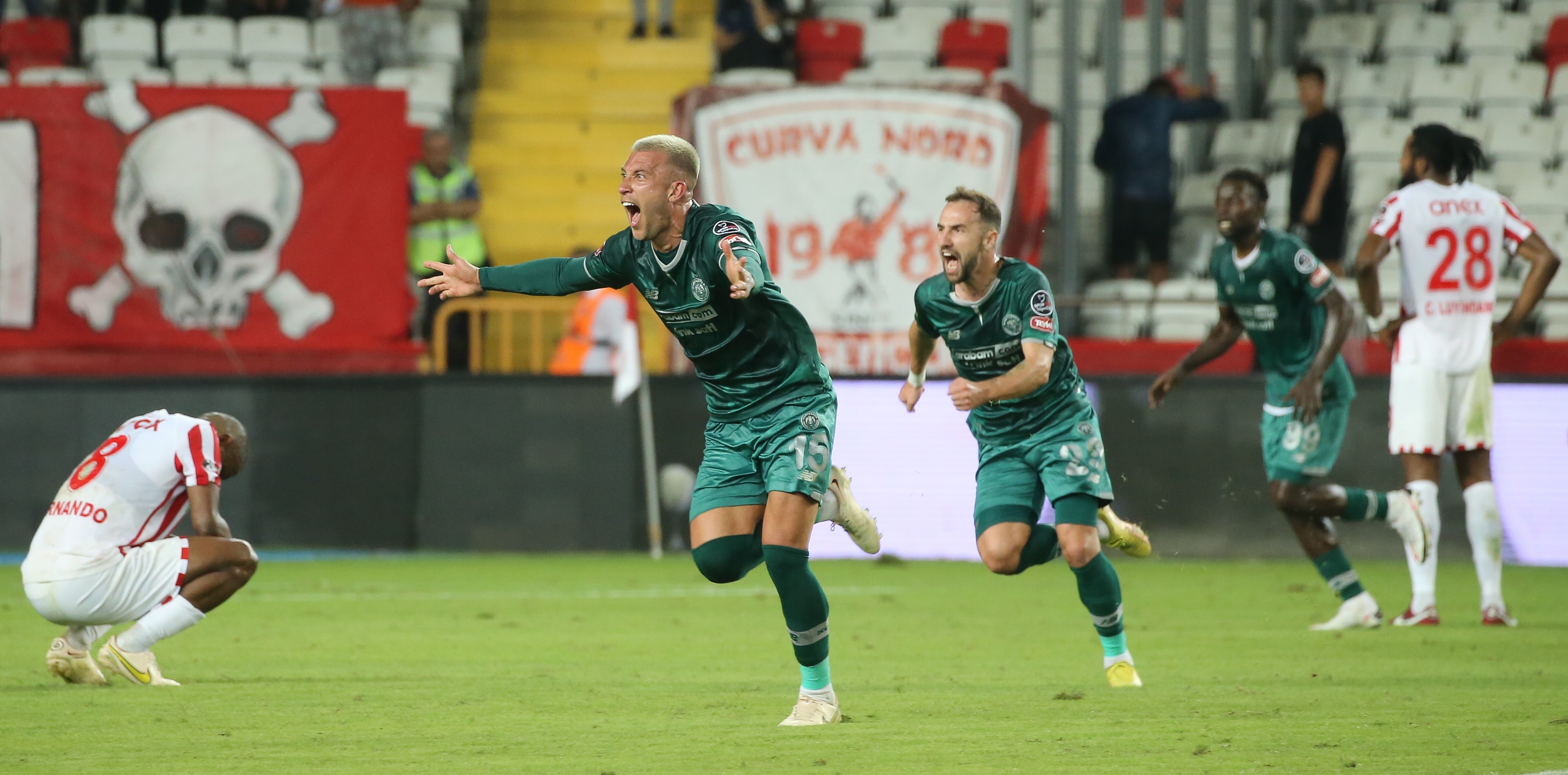 Konyaspor’un golleri 2. Yarıda