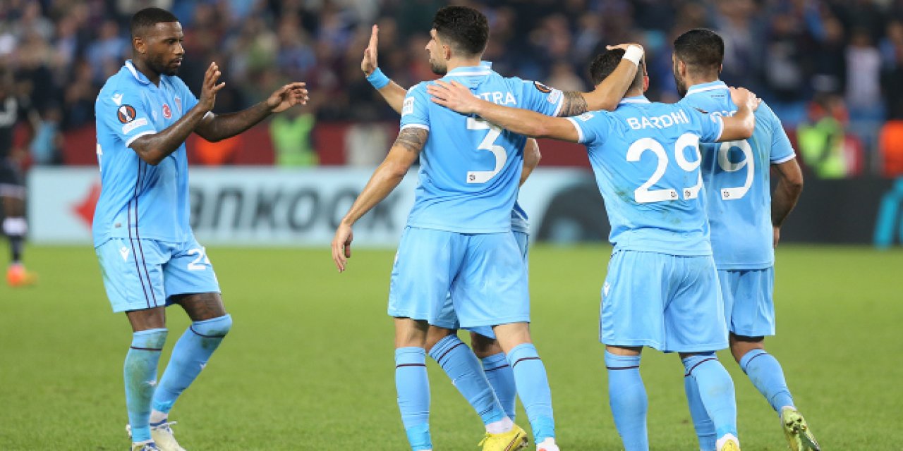 Trabzonspor, Monaco'ya gol oldu yağdı
