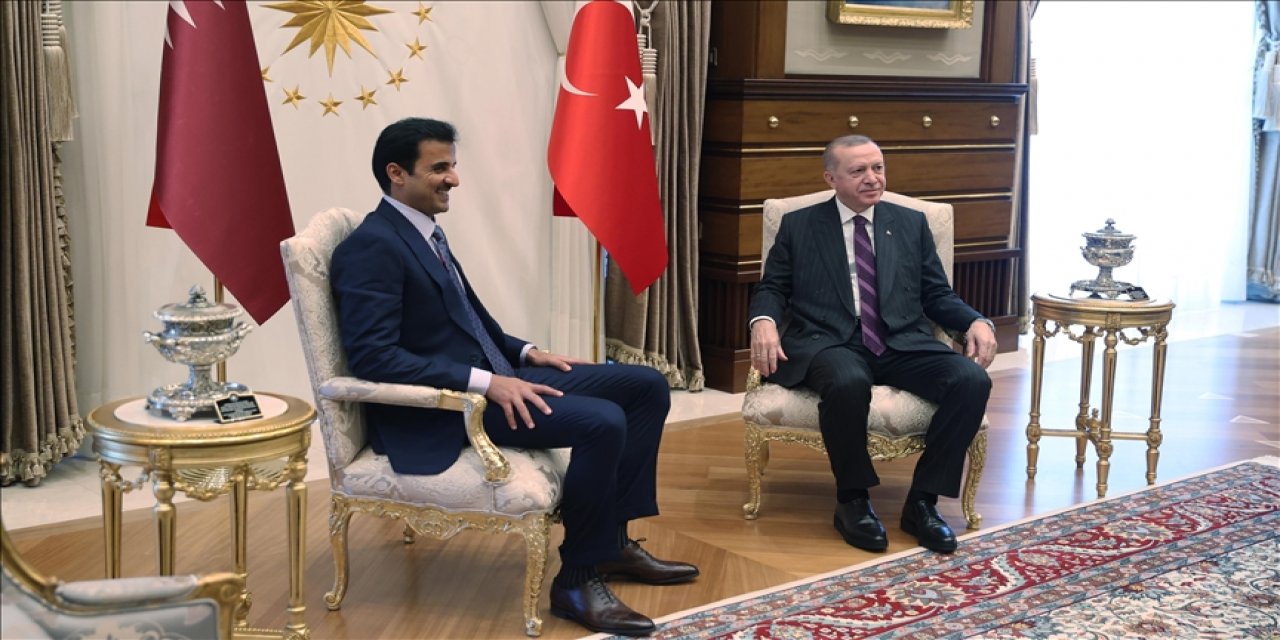 Katar Emiri Al Sani'den, Cumhurbaşkanı Erdoğan'a taziye telgrafı