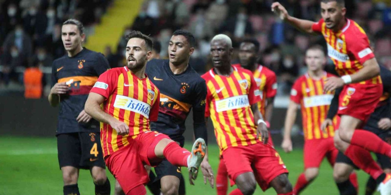 Kayserispor 4, Galatasaray 23 kez