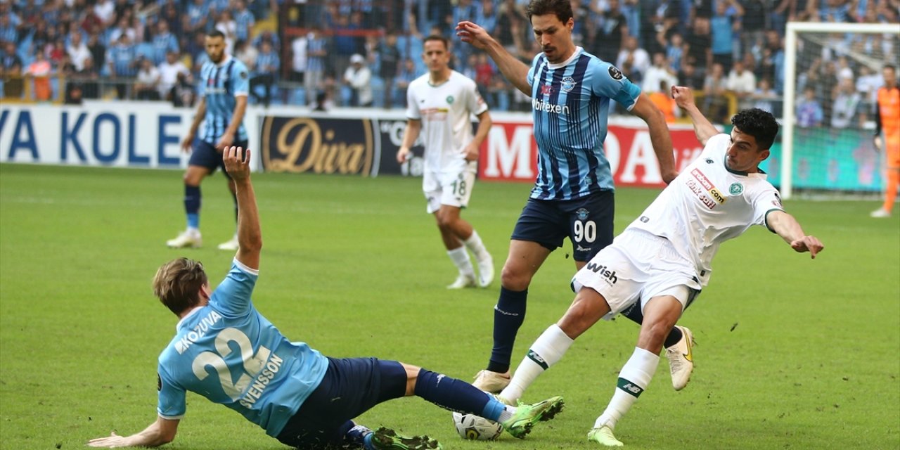 Adana Demirspor: 1 - Konyaspor: 1 (İlk yarı)