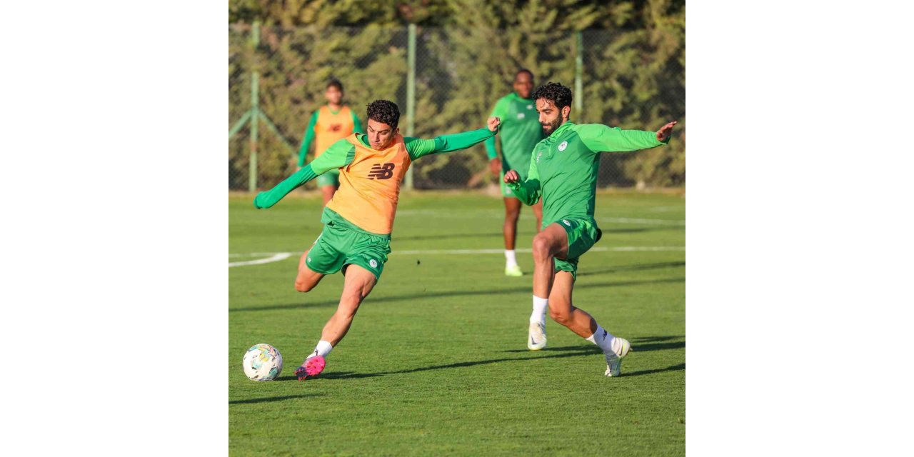 Konyaspor, Kasımpaşa maçı hazırlıklarına devam ediyor