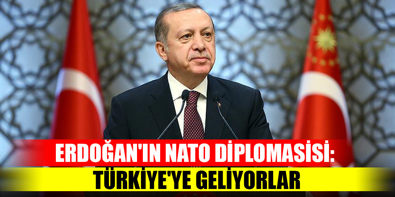 Erdoğan'ın NATO diplomasisi: Türkiye'ye geliyorlar