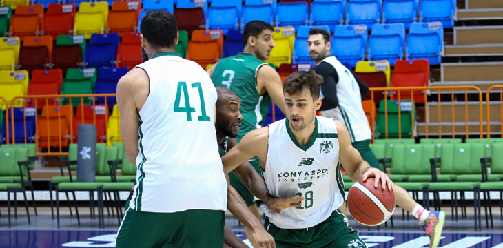 Konyaspor Baskette hazırlıklar sürüyor