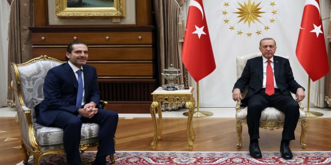 Erdoğan, Lübnan eski Başbakanı Hariri'yi kabul etti