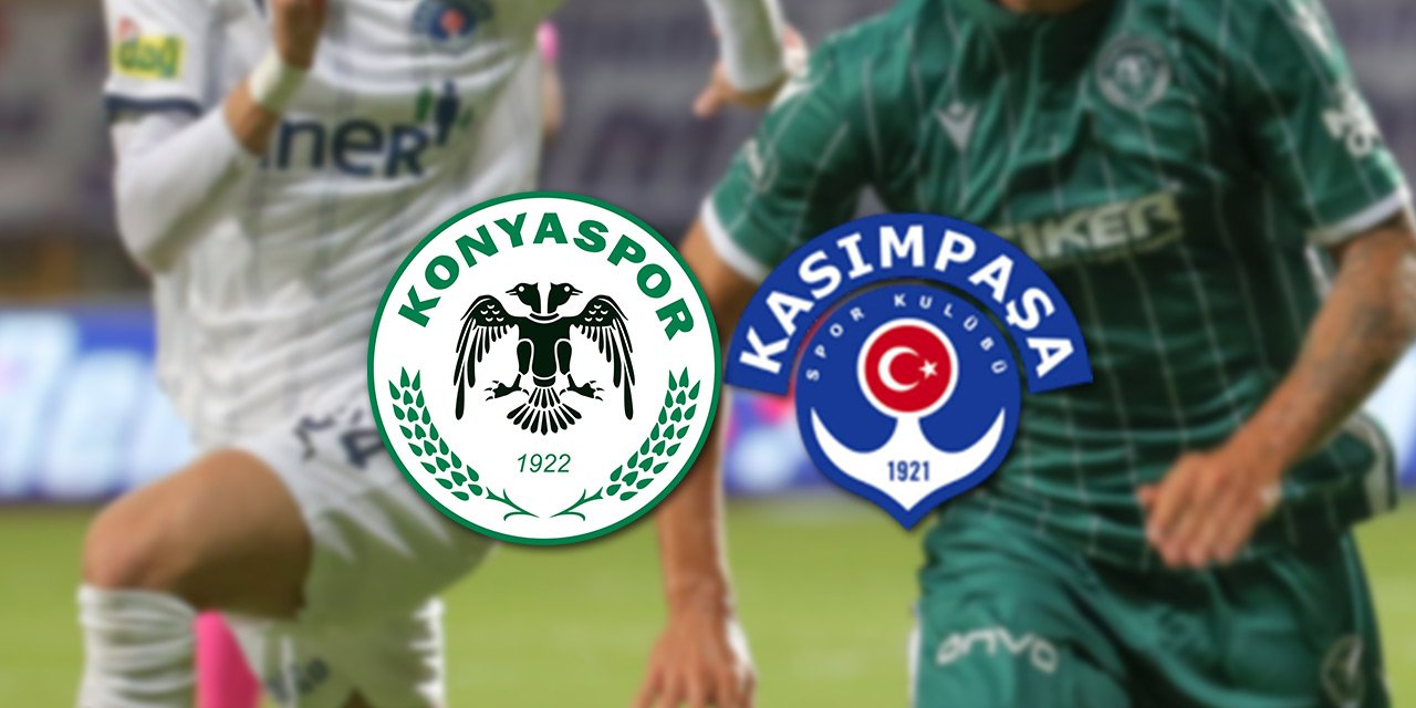 Konyaspor-Kasımpaşa maçının 11'leri belli oldu