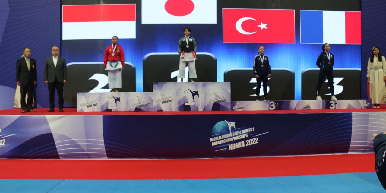Konya'da devam eden organizasyonda milliler 7 madalya kazandı