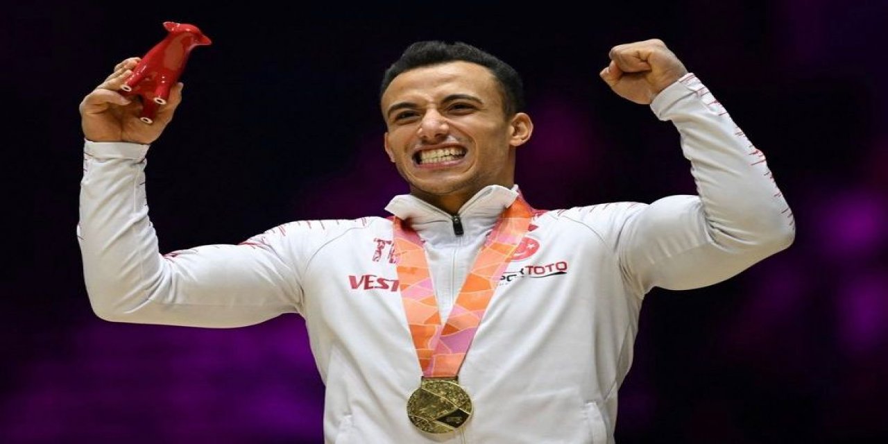 Milli cimnastikçi Adem Asil altın madalya kazandı