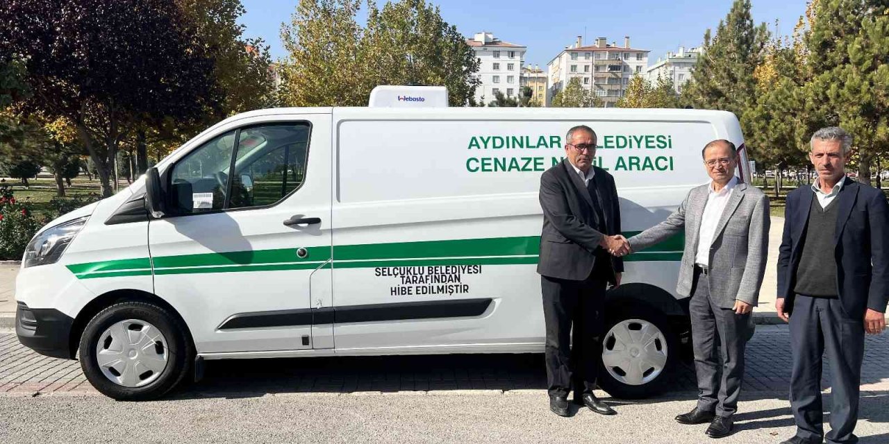 Konya'dan Bitlis'e cenaze nakil aracı desteği