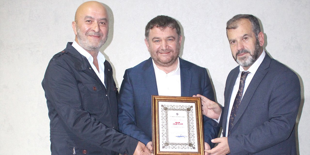 Türkiye Diyanet Vakfı’ndan Lokman Koyuncuoğlu’na teşekkür