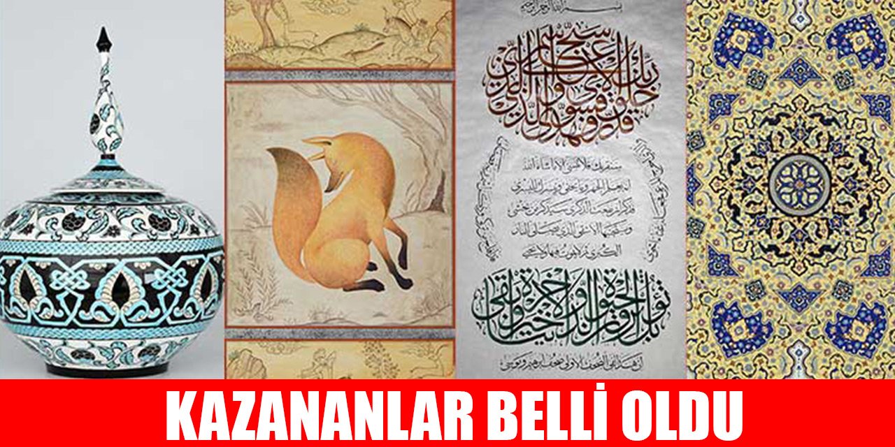 Konya'da düzenlenen uluslararası yarışmanın kazananları belli oldu