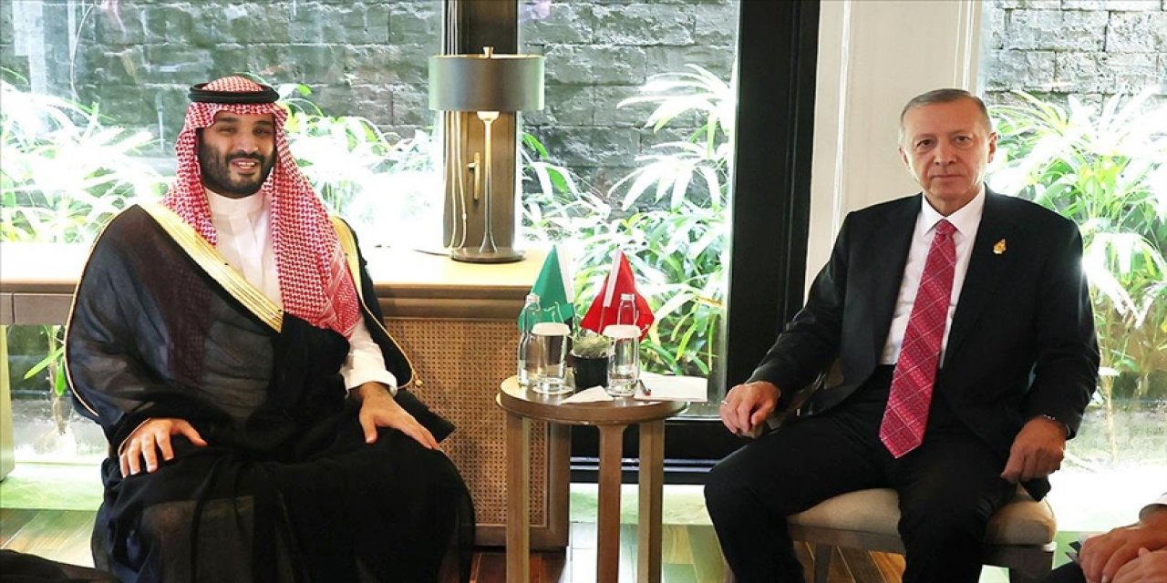 Cumhurbaşkanı Erdoğan, Selman ile görüştü