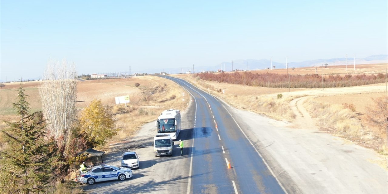 Konya'da 107 araç havadan denetlendi, kurallara uymayanlara ceza yağdı