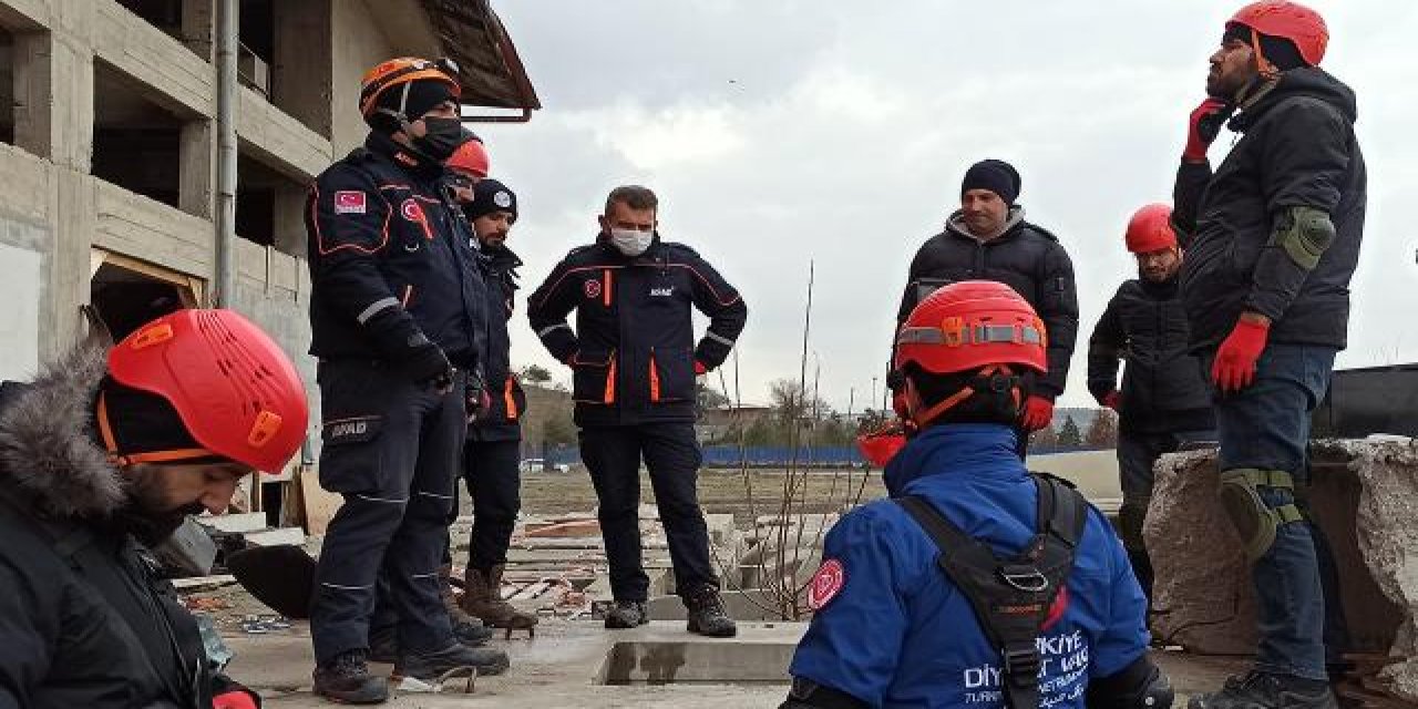 Türkiye Diyanet Vakfı, arama kurtarma destek ekipleri kurdu