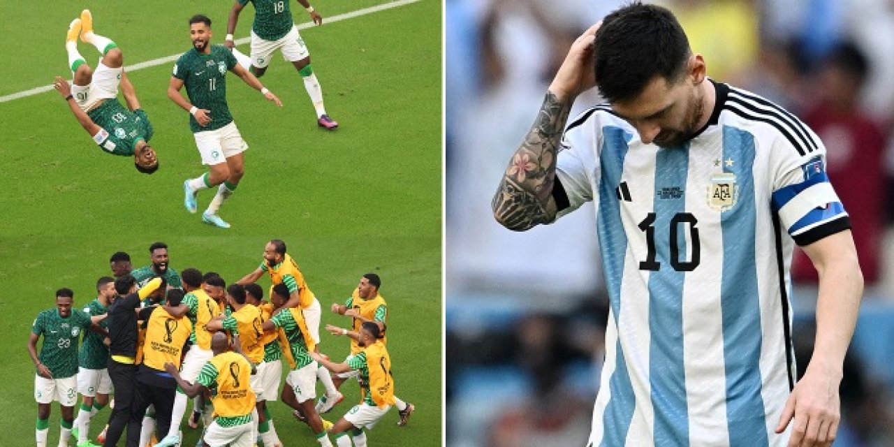 Messi'li Arjantin'e Suudi Arabistan şoku