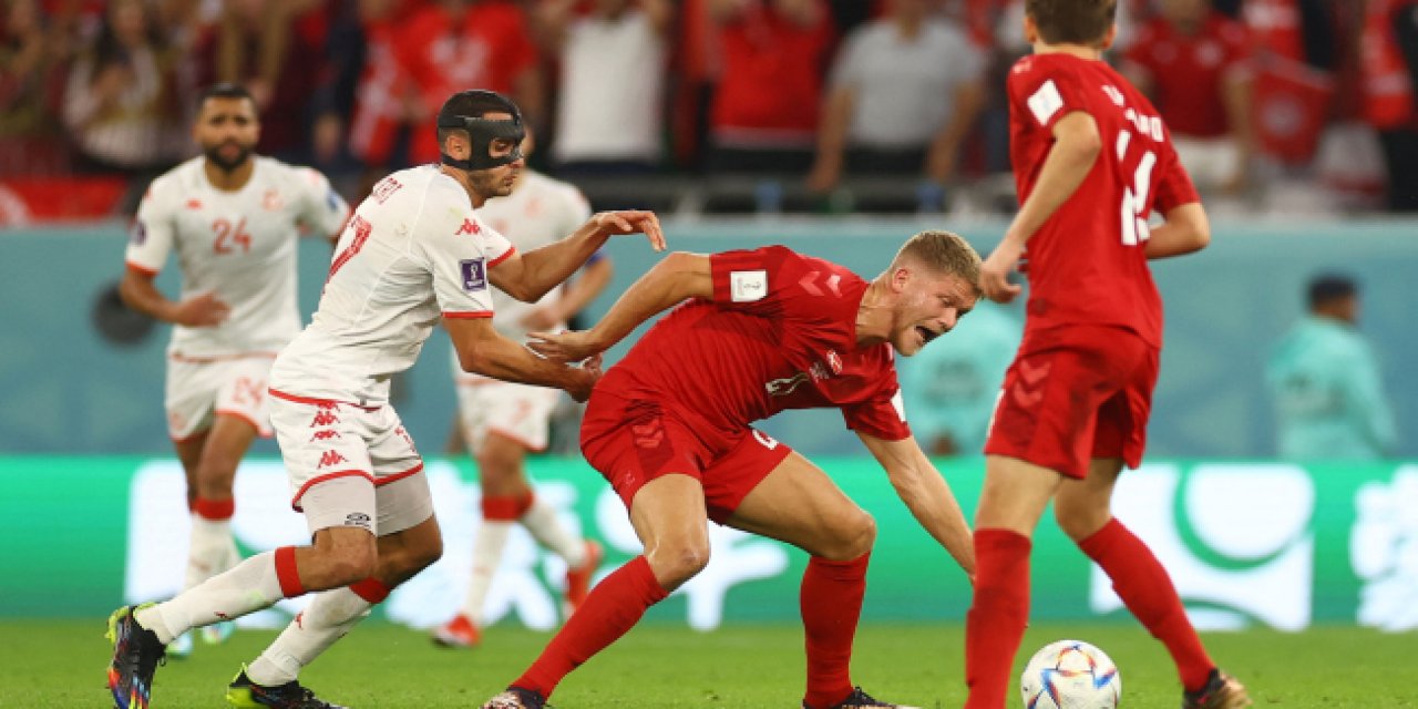 Dünya Kupası'nda ilk... Danimarka ile Tunus puanları paylaştı