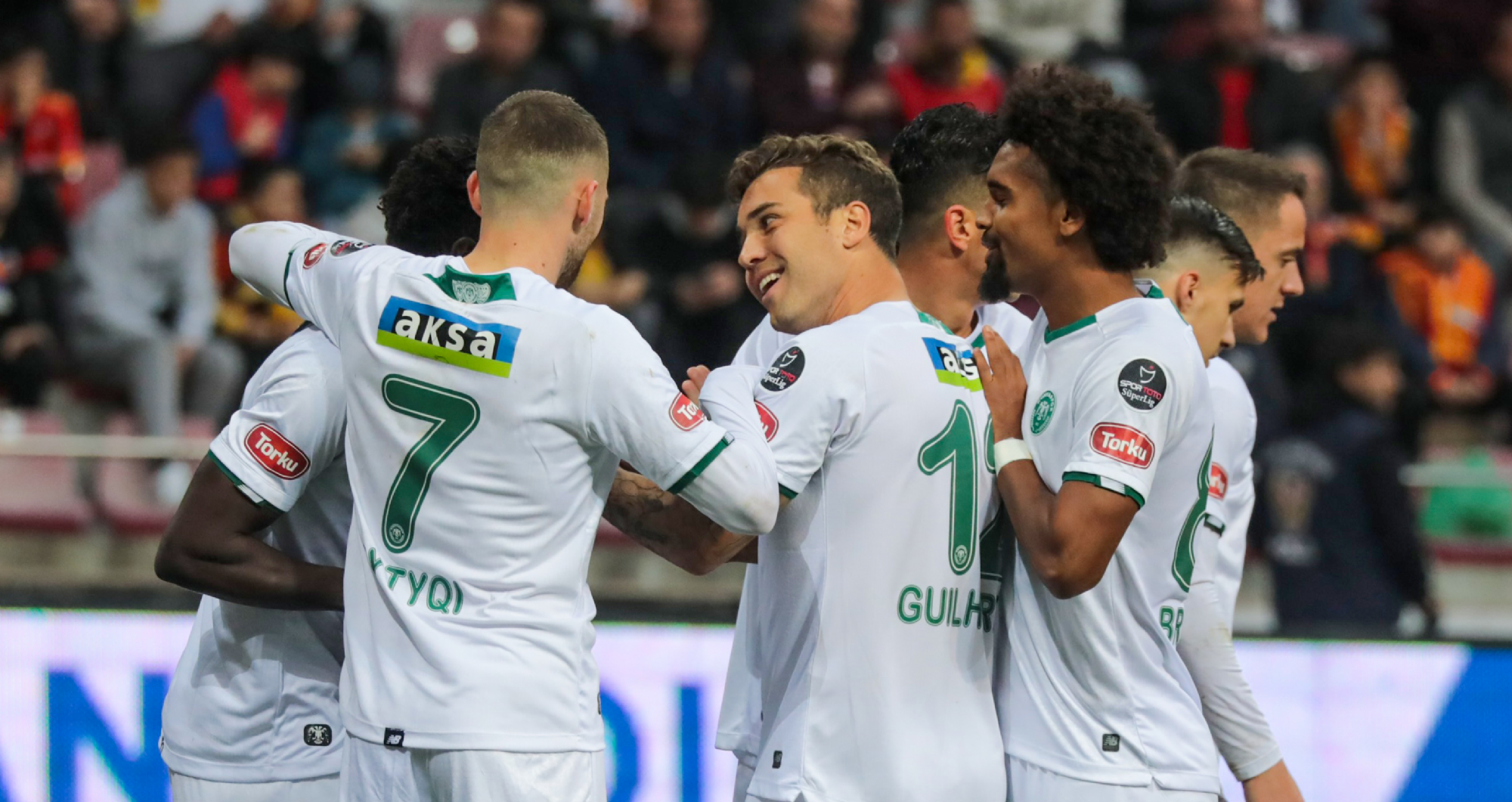 Konyaspor ilk yarıda 8, ikinci yarıda da 8 gol attı