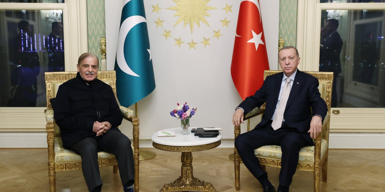 Cumhurbaşkanı Erdoğan, Pakistan Başbakanı Şerif ile görüşme gerçekleştirdi