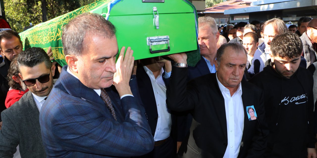 Fatih Terim'in annesi Nuriye Terim, son yolculuğuna uğurlandı