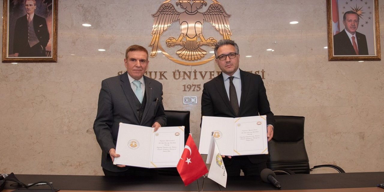Selçuk Üniversitesi ile Al-Kitab Üniversitesi anlaşma imzaladı