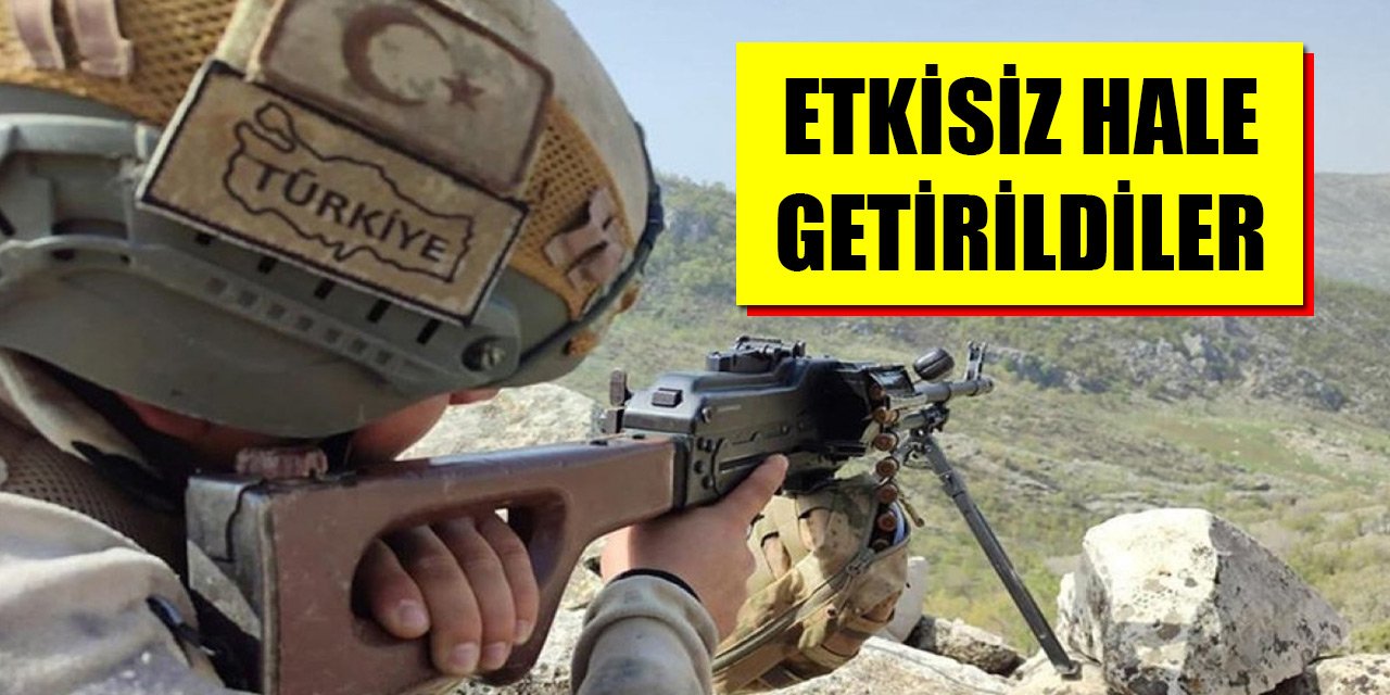 Son Dakika! 5 PKK/YPG'li terörist daha etkisiz hale getirildi