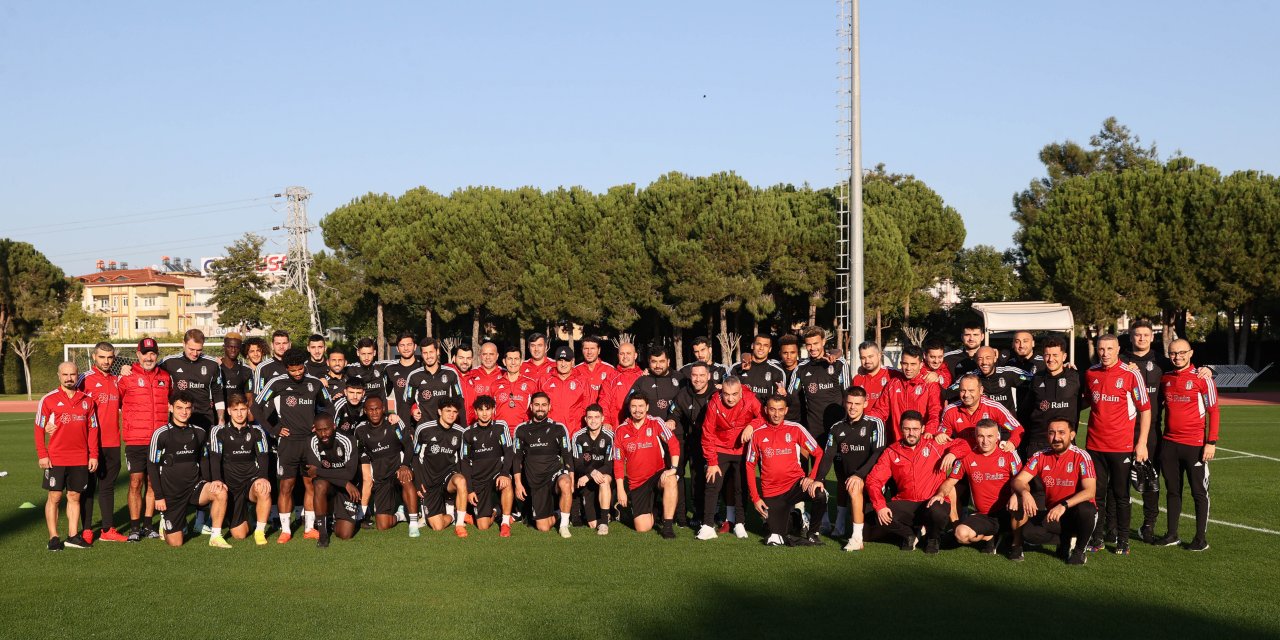 Beşiktaş, Antalya kampında ilk antrenmanını yaptı