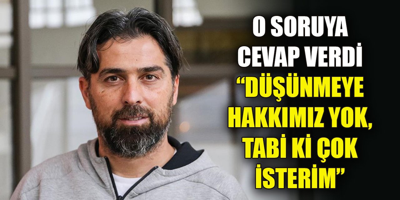 Konyaspor Teknik Direktörü İlhan Palut o soruya cevap verdi: Düşünmeye hakkımız yok, tabi ki çok isterim