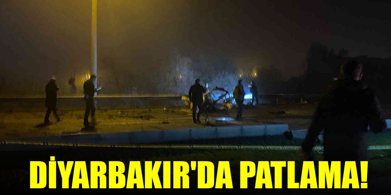 Diyarbakır'da patlama! 8'i polis 9 kişi yaralandı