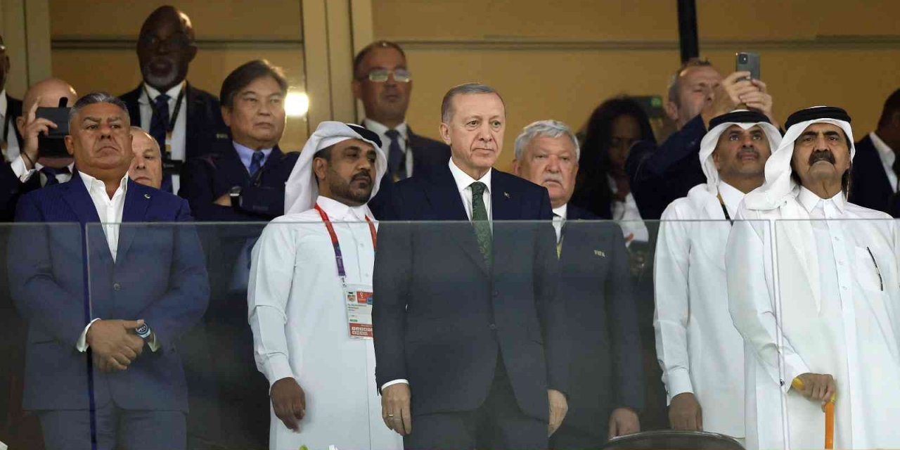 Cumhurbaşkanı Erdoğan, Dünya Kupası finalini izliyor