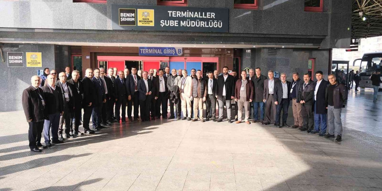 Otogarların sorunları Konya'da konuşuldu