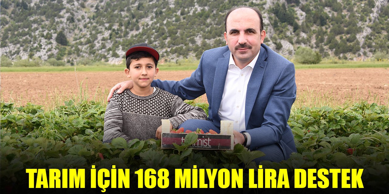 Konya'ya tarım için 168 milyon lira destek
