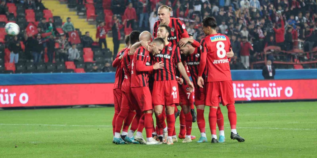 Gaziantep FK'nın galibiyet hasreti 6 maça çıktı