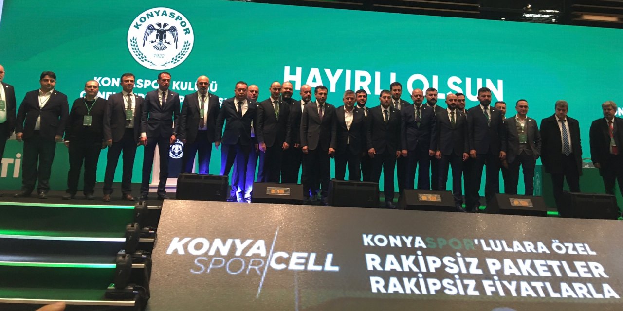 Konyaspor'da yeni yönetim kurulu belli oldu