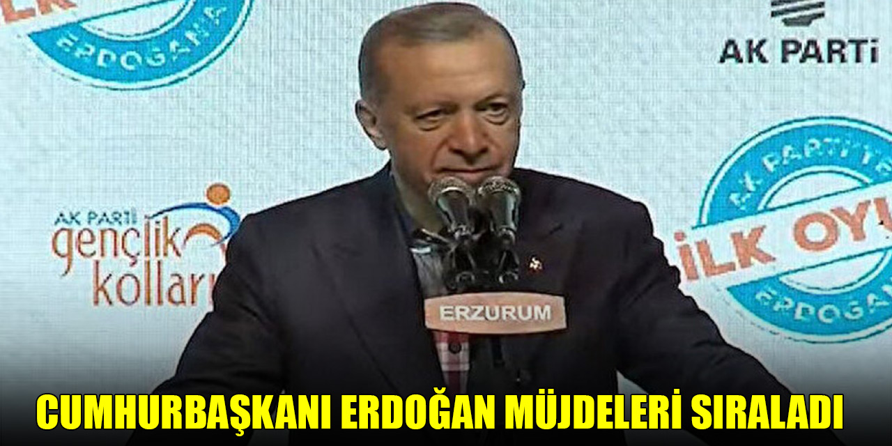 Cumhurbaşkanı Erdoğan müjdeleri sıraladı: TOGG, Kızılelma