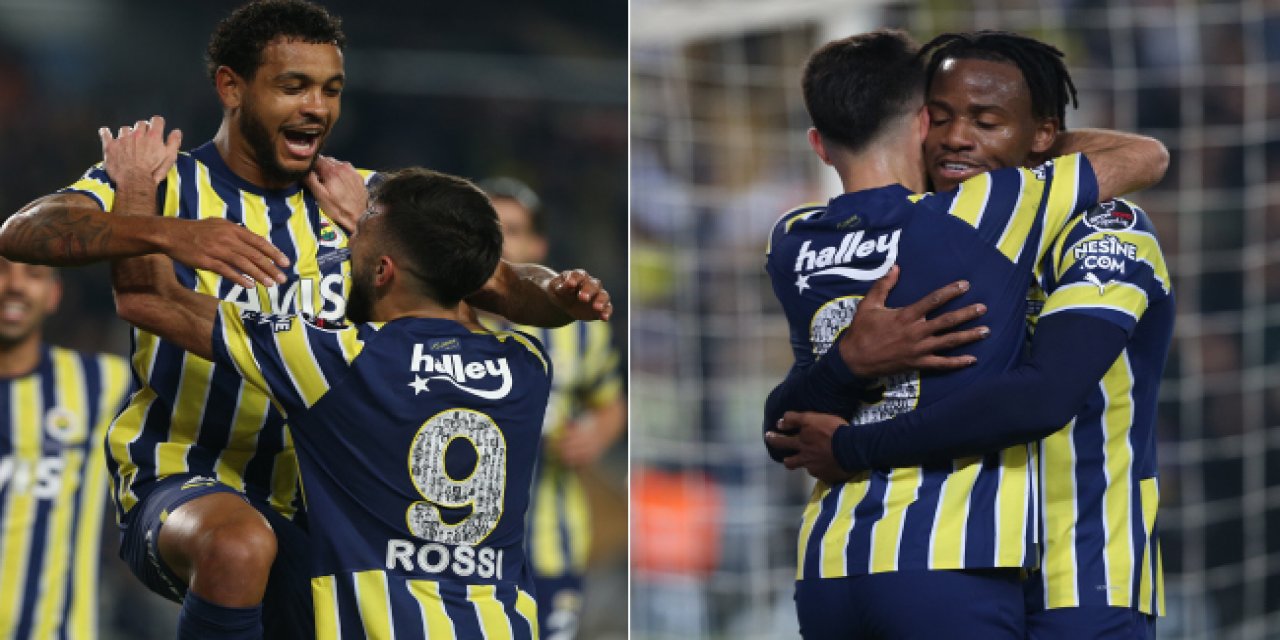 Fenerbahçe 3 puanı 4 golle aldı