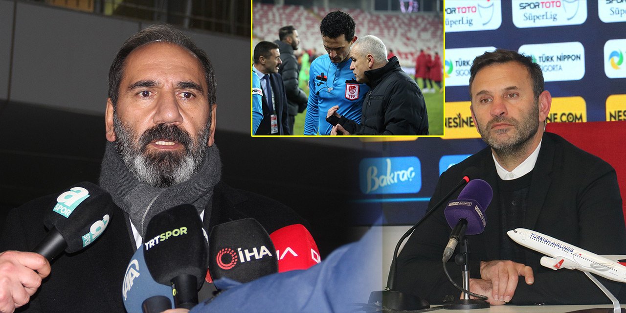 Sivasspor-Galatasaray maçının ardından peş peşe açıklamalar! "Sebebi açıklansın"