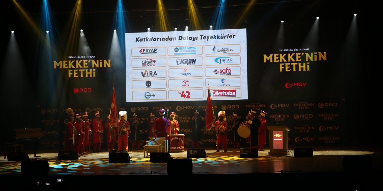 Konya'da Mekke'nin fethinin 1392'inci yıl dönümü kutlandı