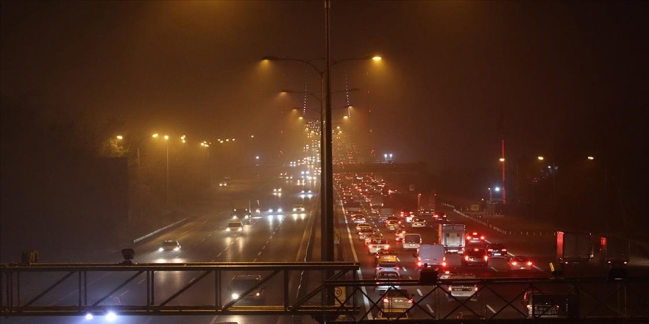 İstanbul’da sis etkili oluyor