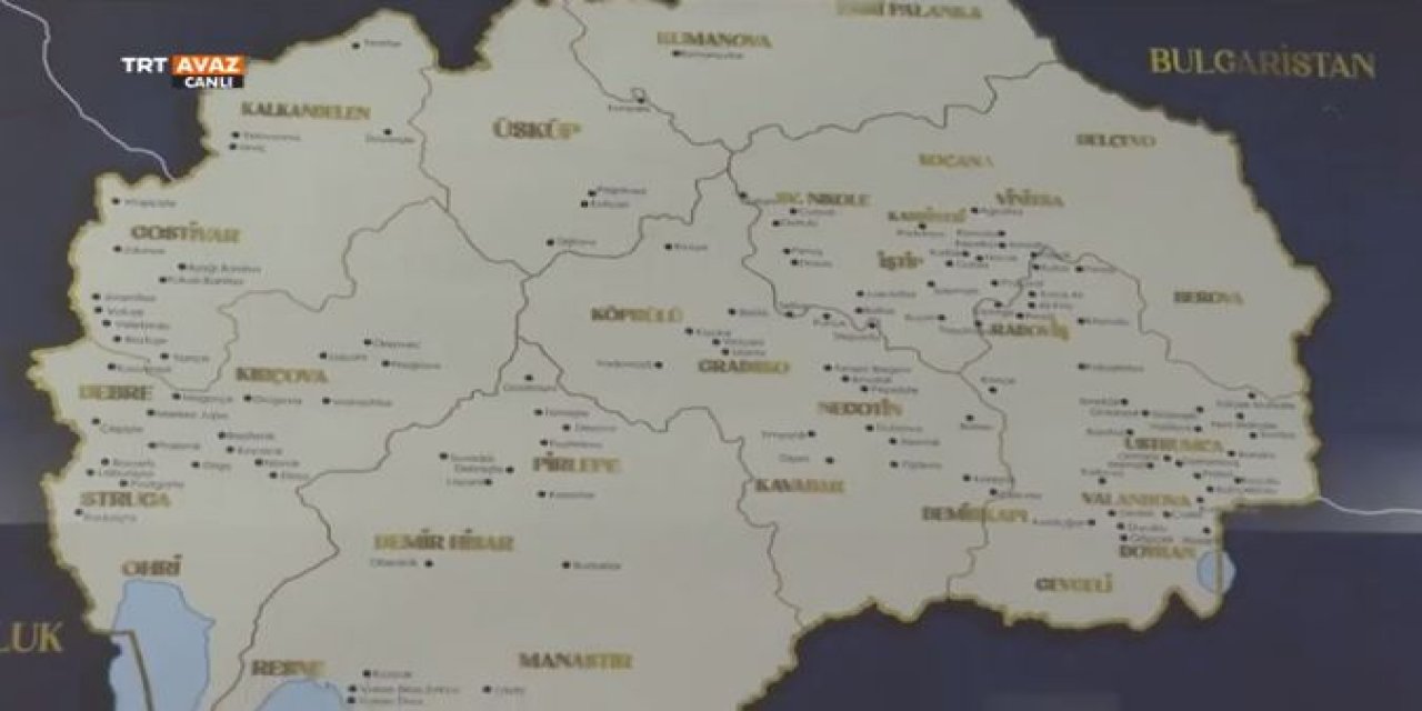 Uluslararası Balkan Üniversitesi'nden önemli çalışma! "Makedonya Türkleri Kanıtlı Yerleşim Haritası " yayımlandı